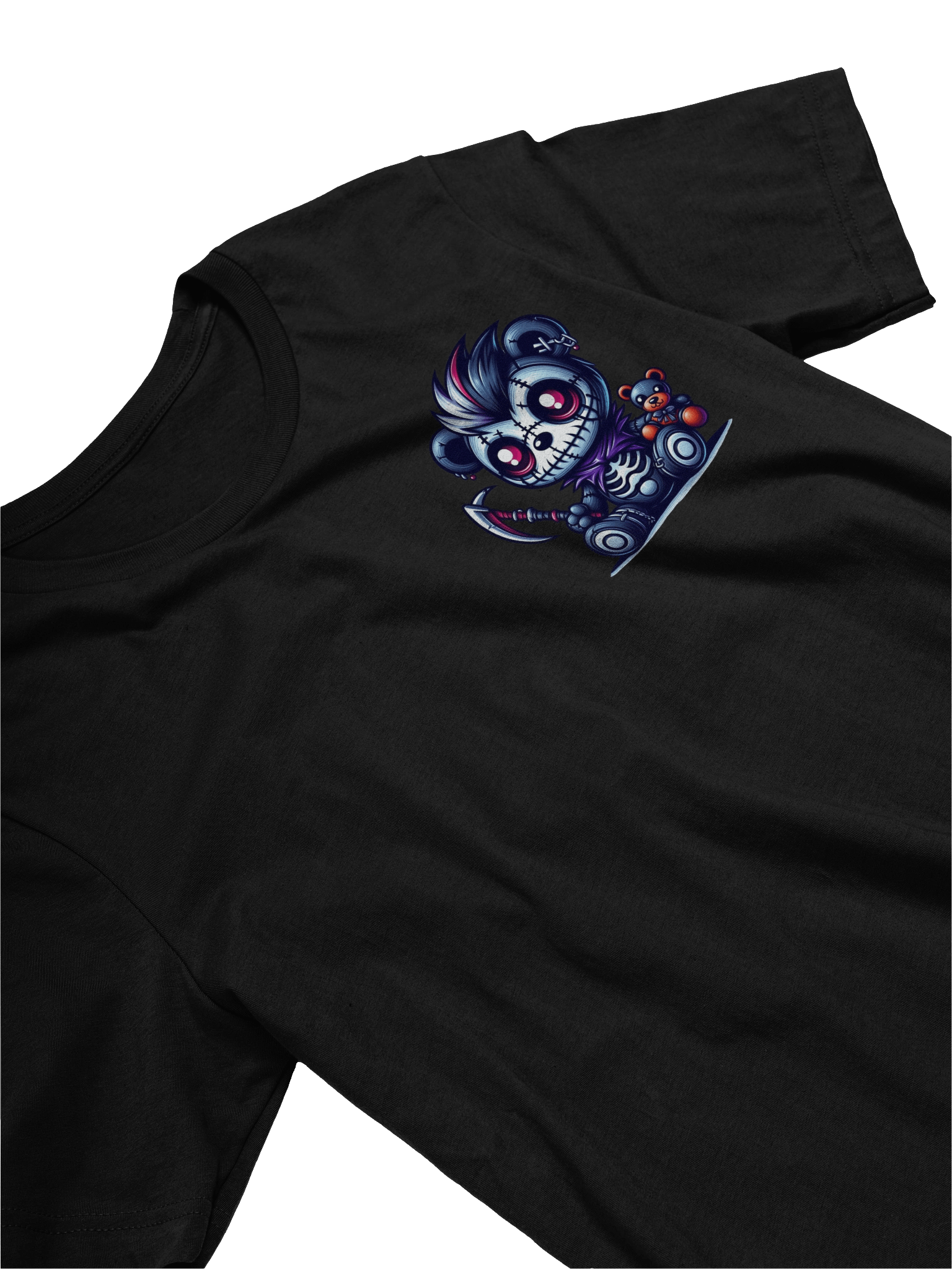 Punk Reaper Bear T-Shirt product image (3)