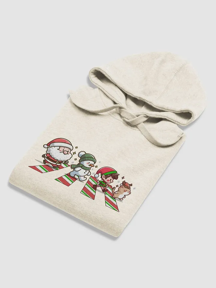 Santa gang crosswalk - PREMIUM hoodie product image (2)