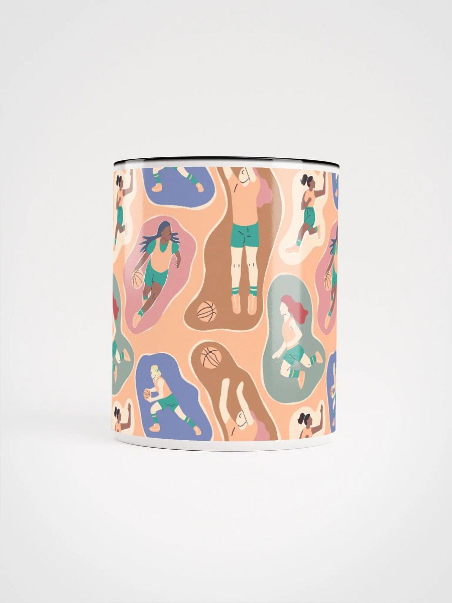 Empowered Play: Women's Basketball Elegance in Pantone Peach Fuzz product image (9)