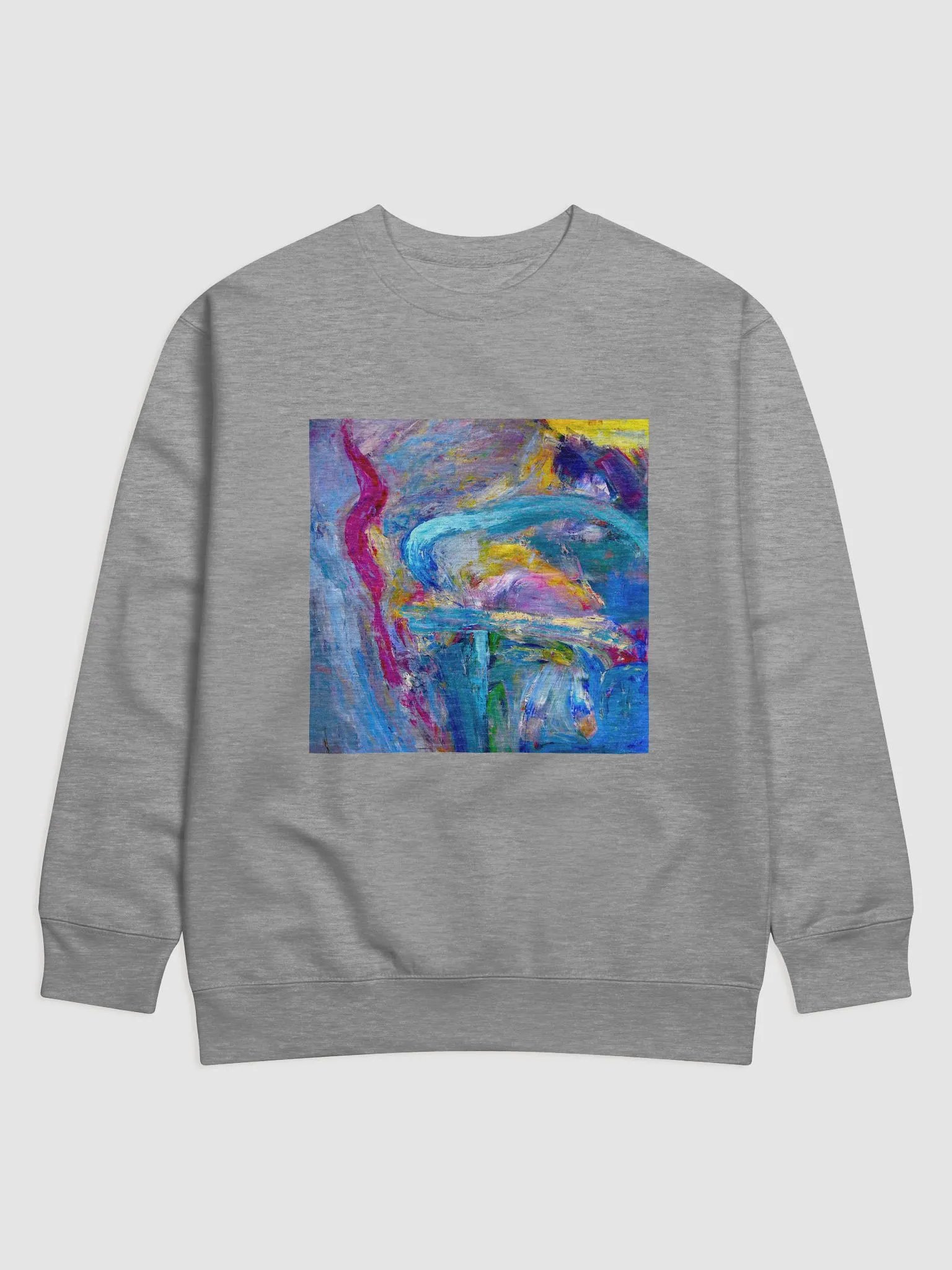 Vibrant Abstract Art Sweatshirt product image (1)