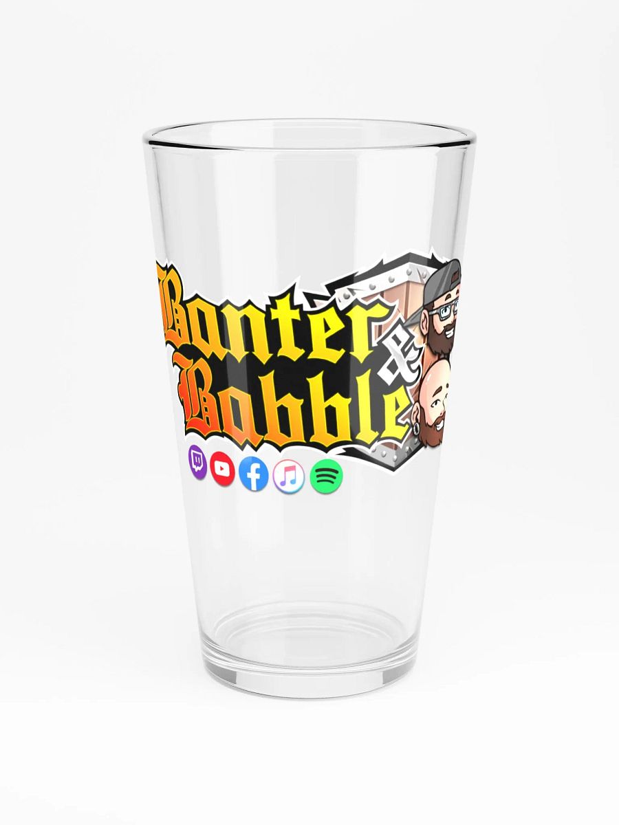 Banter&Babble Pint Glass product image (3)