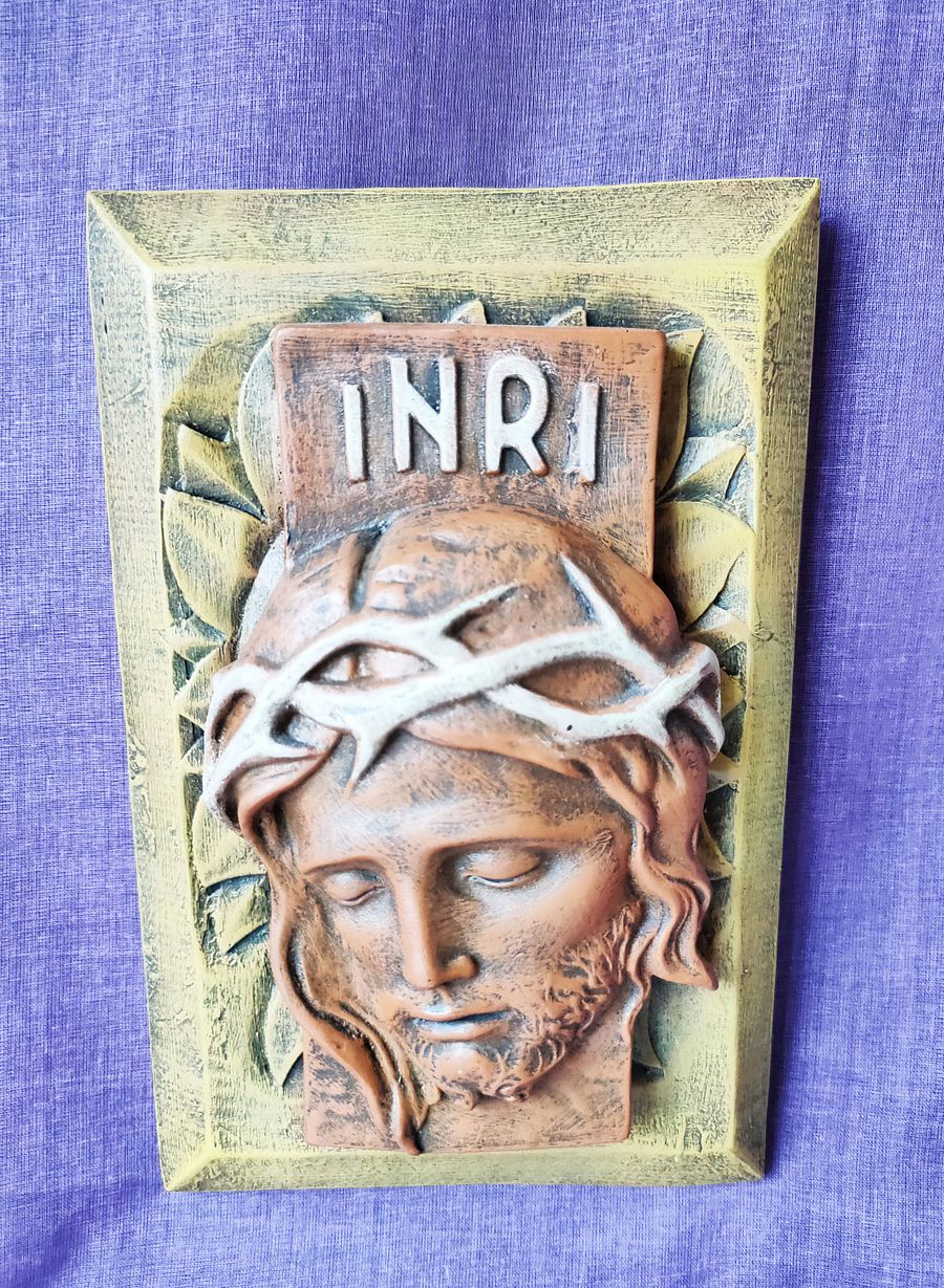 Jesus Cristo parede vintage, presente casamento, Jesus de Nazaré product image (3)