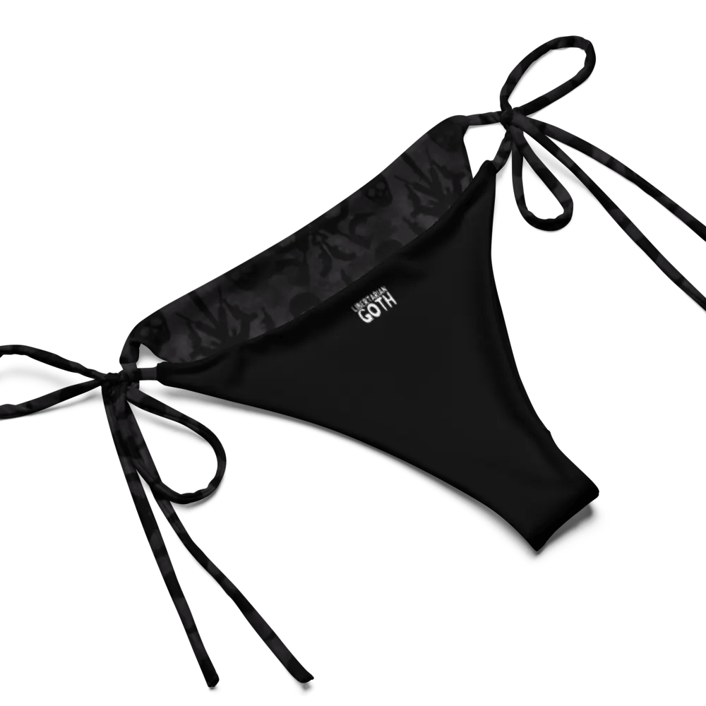 Gothic 2A String Bikini - Black product image (6)