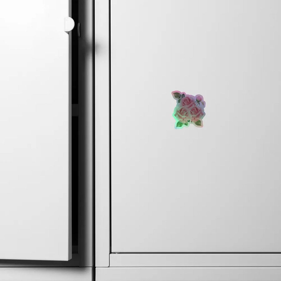 Bloomed Rose Garden Holographic Sticker Sheet product image (6)