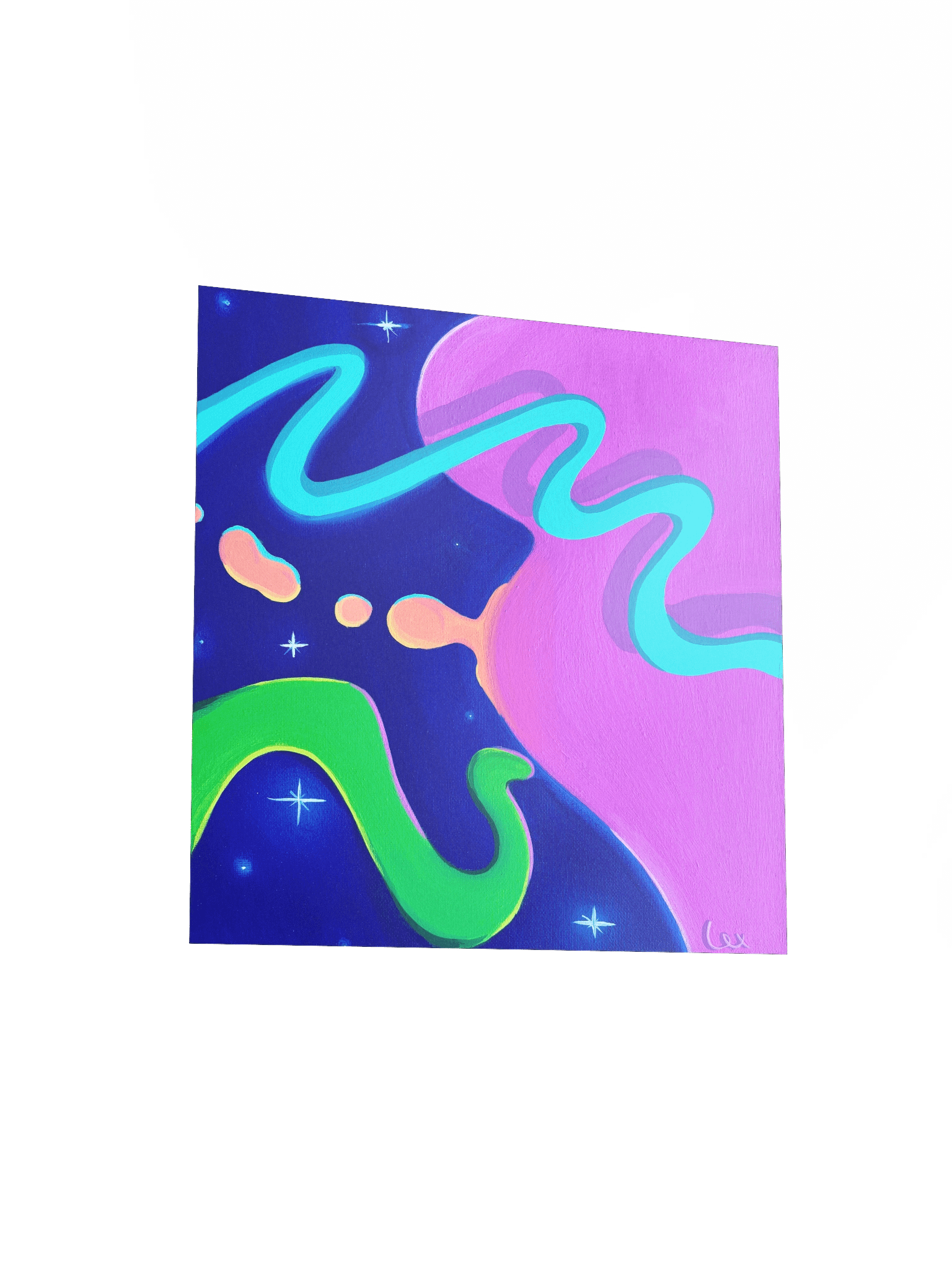 Lava and Light Matte Poster product image (3)