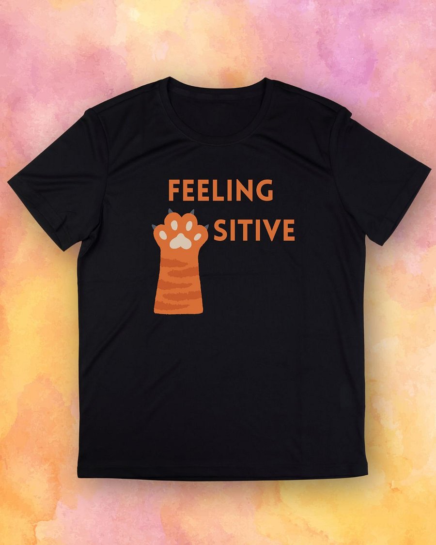 Feeling Paw-sitive T-Shirt product image (1)