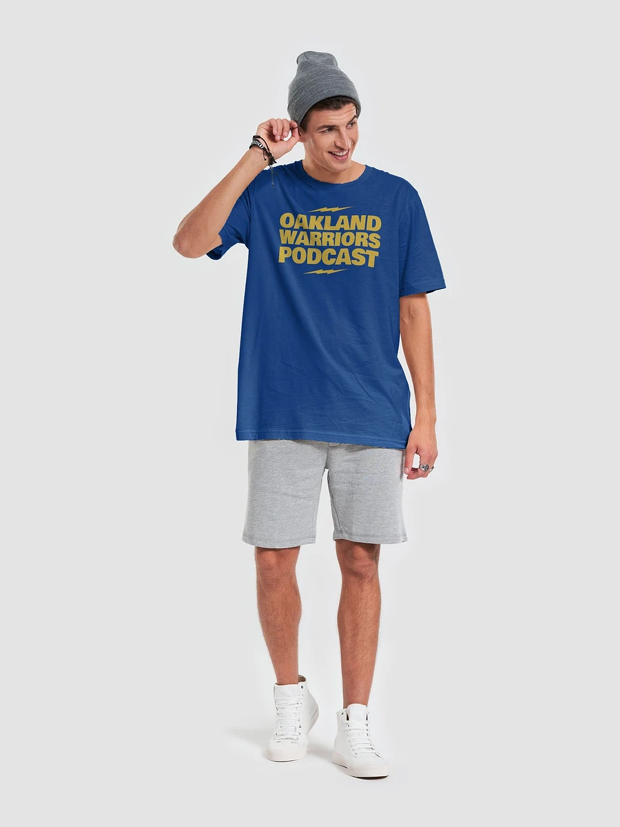 Oakland Warriors Podcast Logo T-Shirt - Blue product image (6)