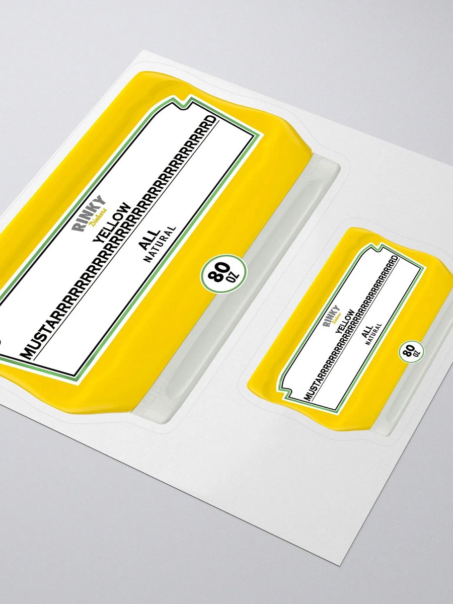 Mustarrrrrrd sticker! product image (3)