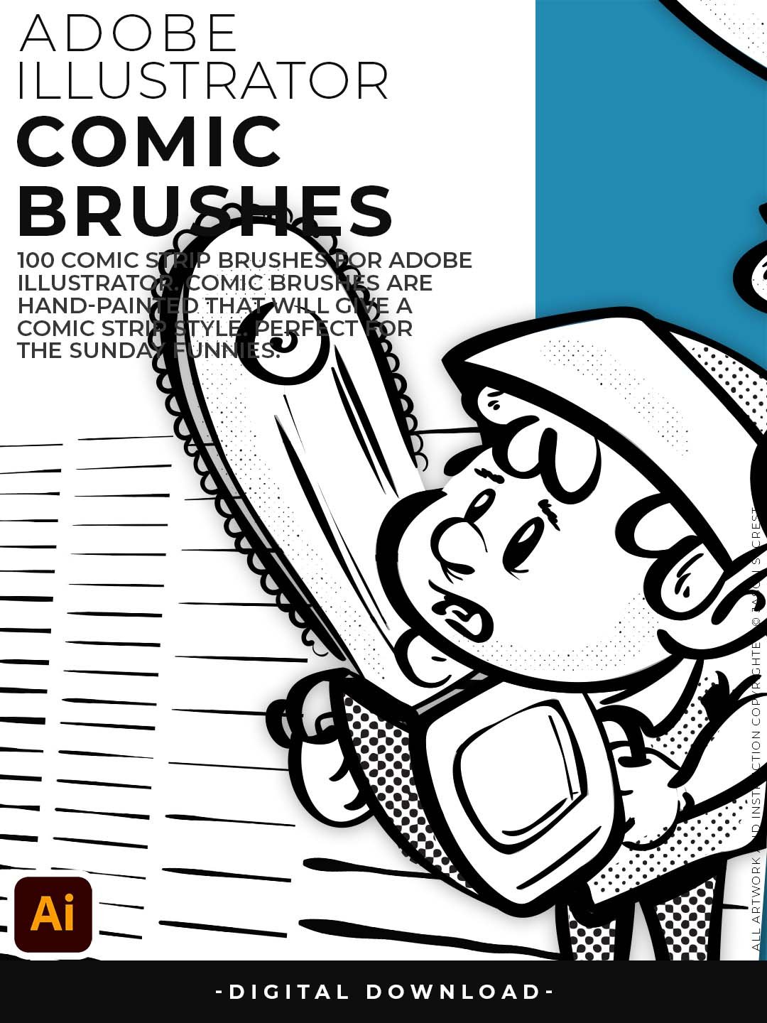 COMIC STRIP BRUSHES product image (6)