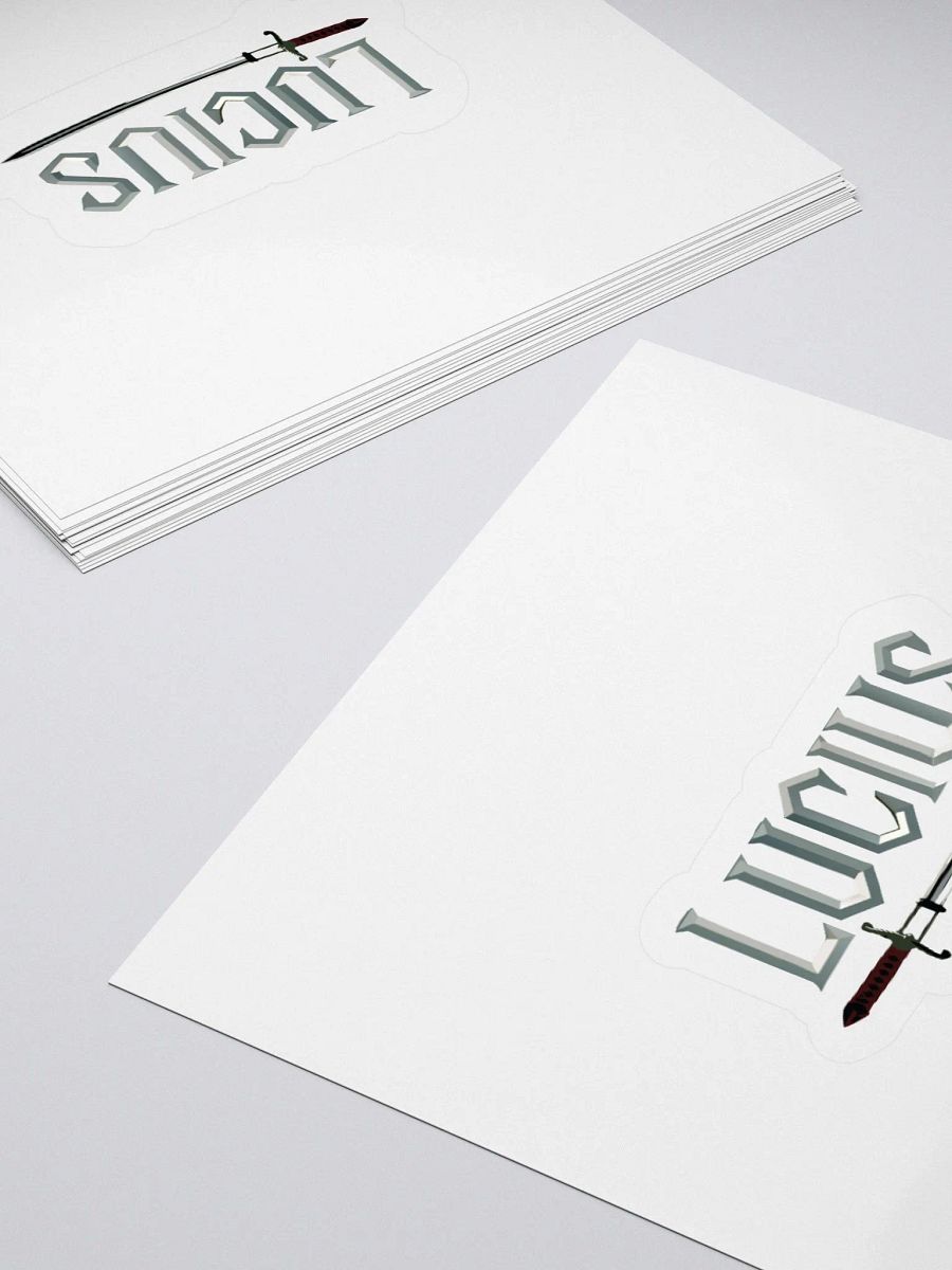 Lucius Kiss Cut Stickers product image (4)