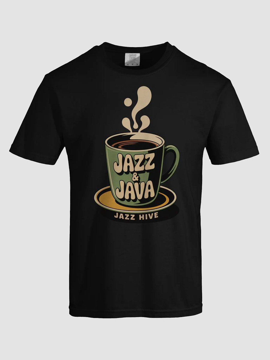 Jazz & Java Retro Coffee T-Shirt – Jazz Hive Music Lover Tee product image (5)