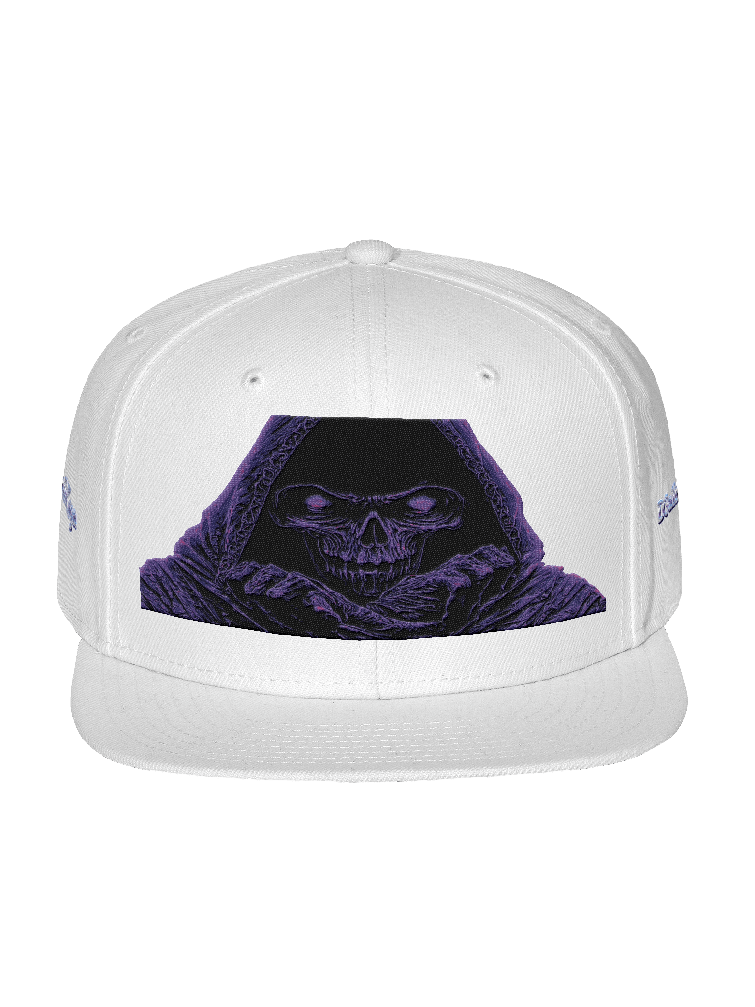 D3a1hXSaga — Neon Reaper Snapback - White Edition product image (1)