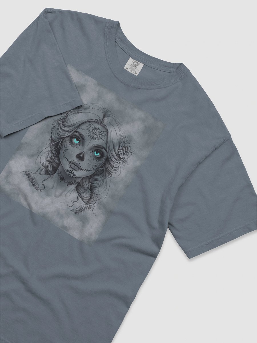 Gothic Sugar Skull Portrait Tee product image (51)