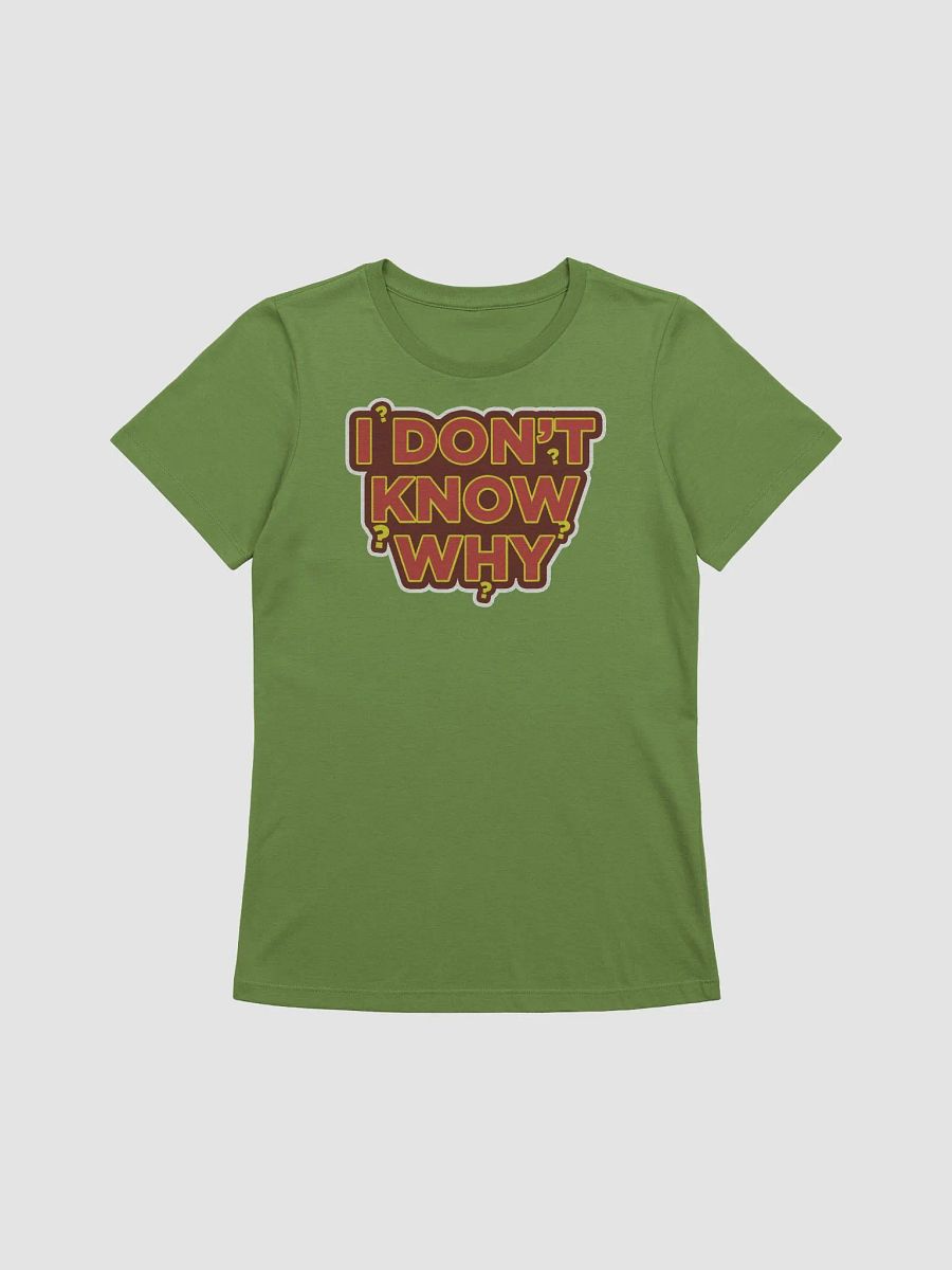 I DON'T KNOW WHY - YOU KNOW WHY product image (1)