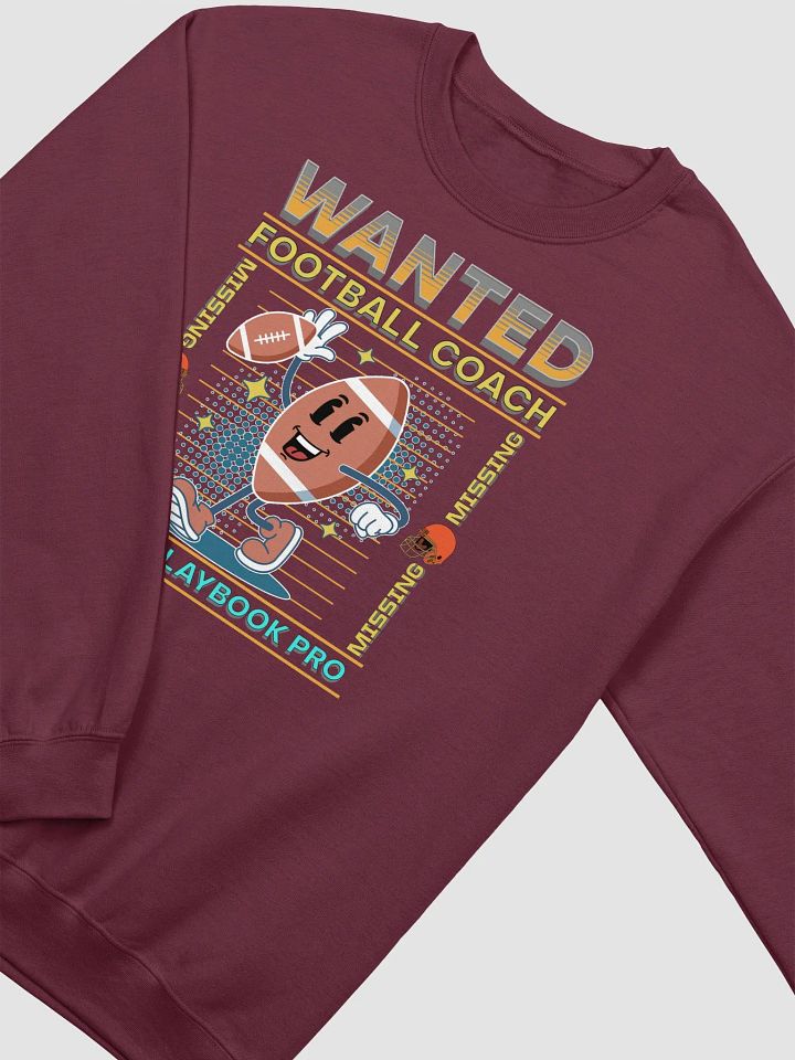 Wanted Coach Football Crewneck Sweatshirt product image (8)
