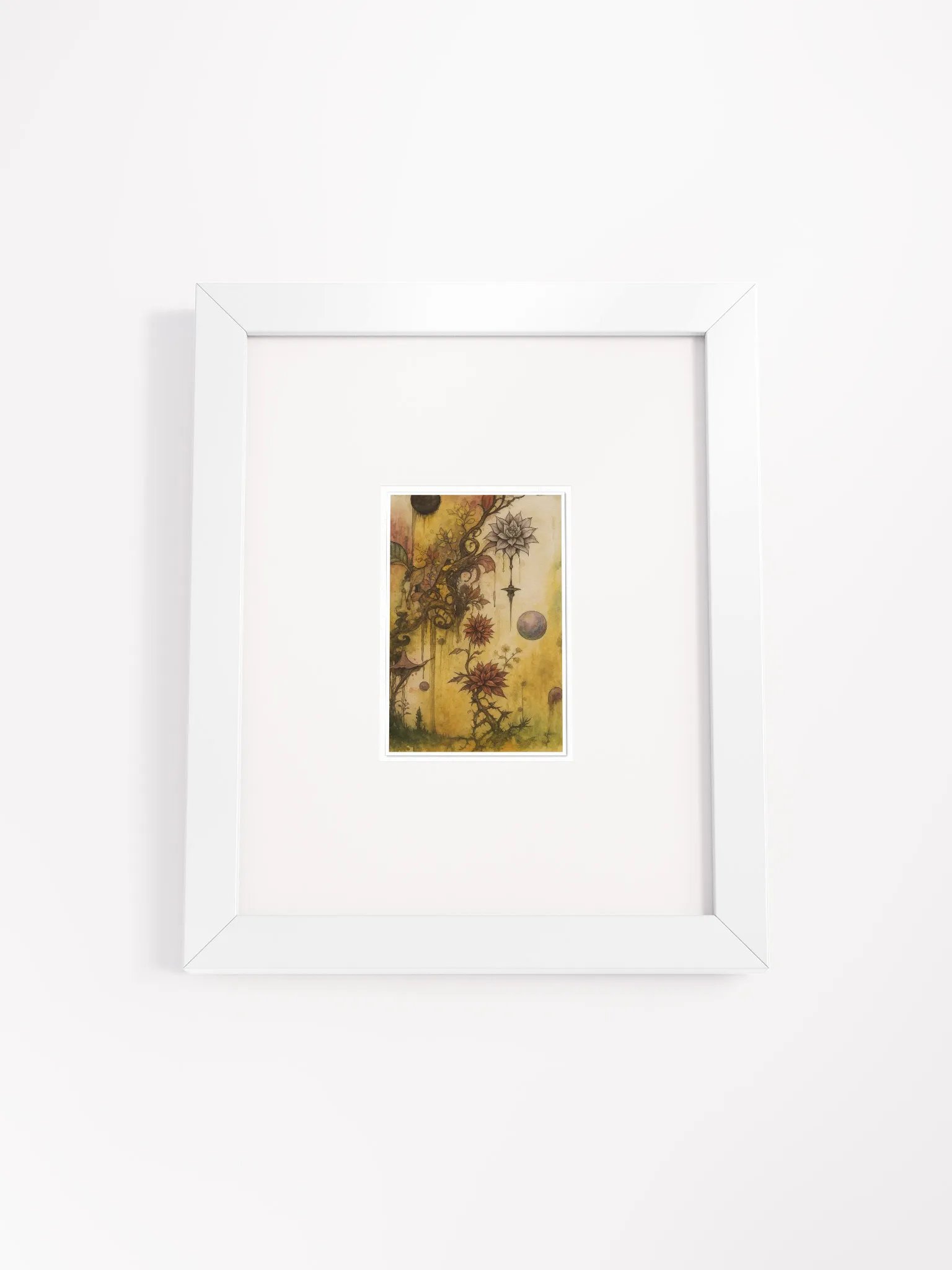 The Secret Garden Sketchbook Artprint Framed product image (1)
