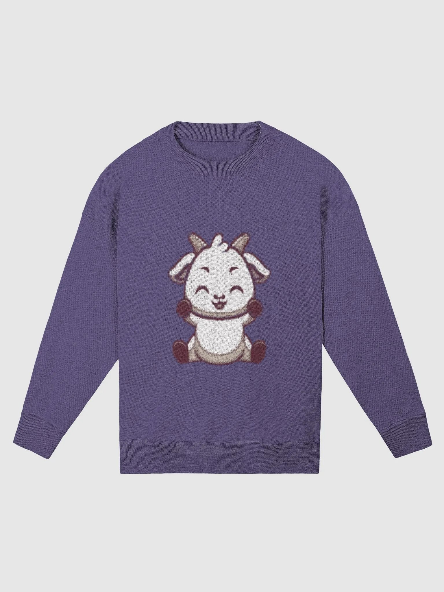 PURPLE BOOGIE BATISTA Knitted Crewneck Sweater Relaxed Fit product image (1)