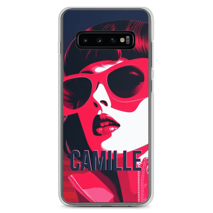 "Camille" Pop Art Chic Samsung® Clear Case product image (7)