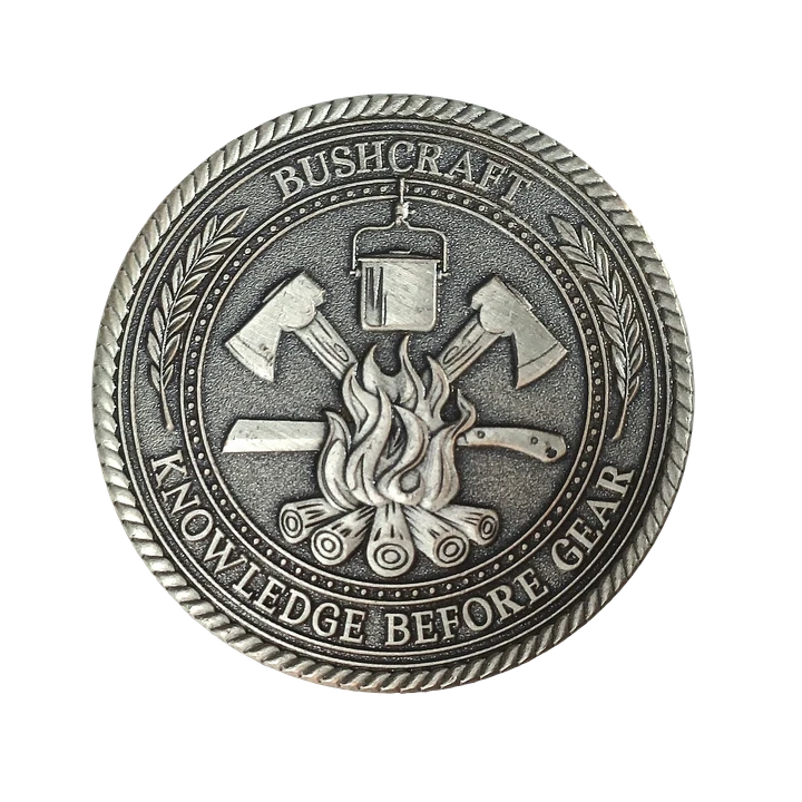 Limited Edition Bushcraft Challenge Coin product image (1)
