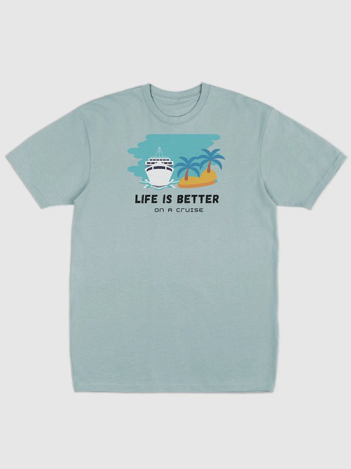 Life Is Better On a Cruise Heavy Tee product image (6)