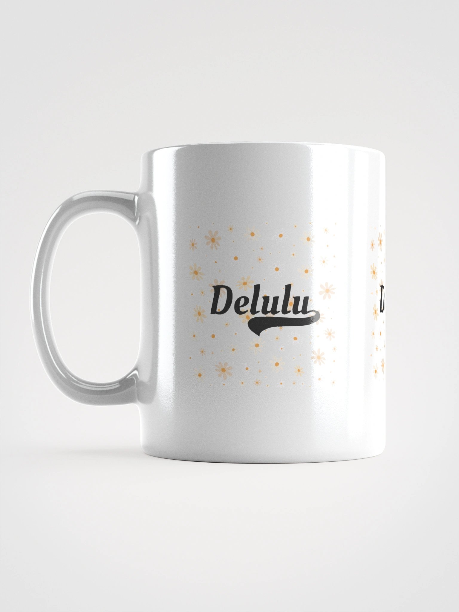 Delulu White Glossy Mug product image (17)