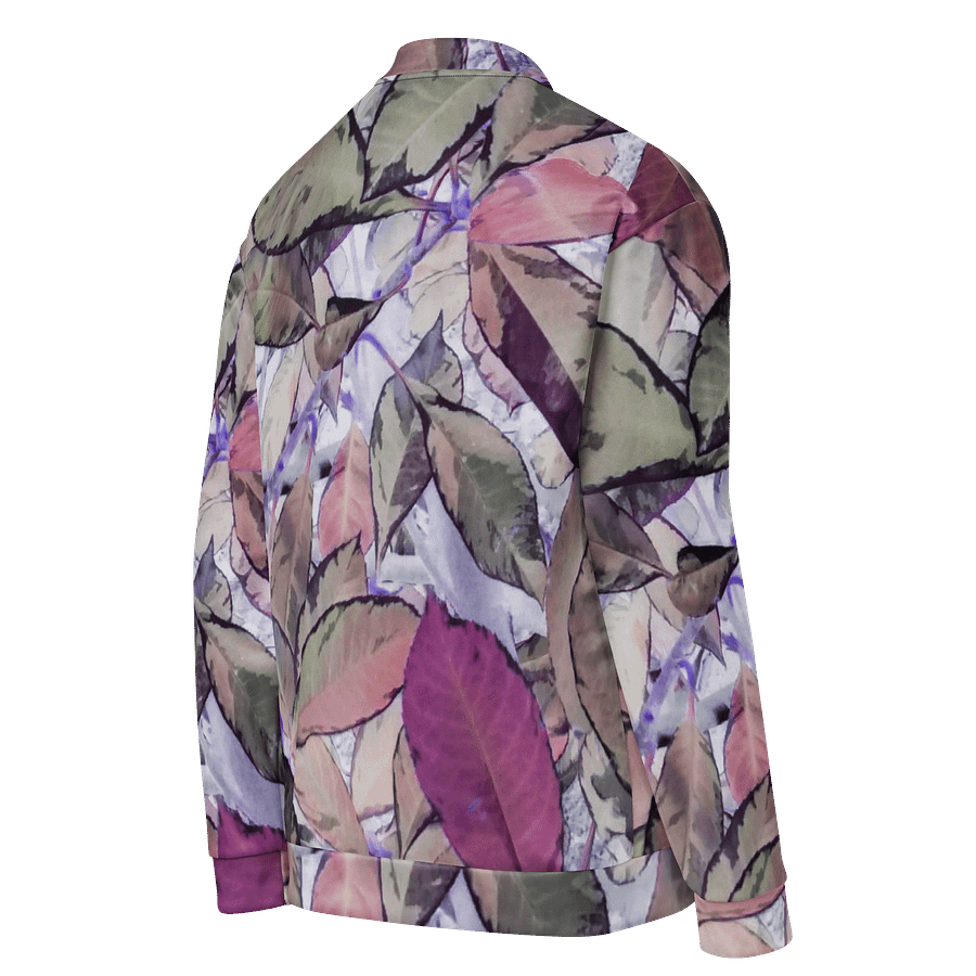 Marble Leaves Bomber Jacket product image (4)