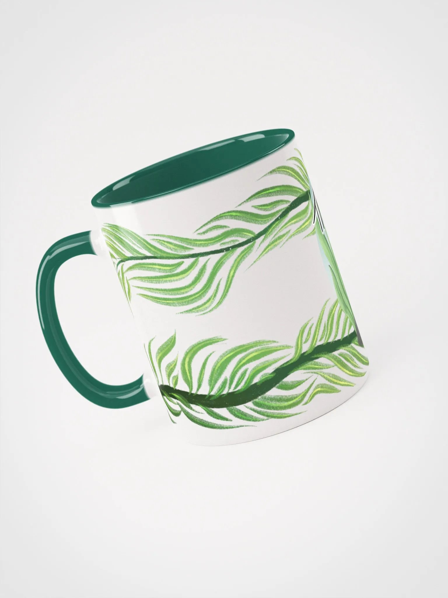 Seaweed Badge Mug ~ Aquarium Collection product image (2)