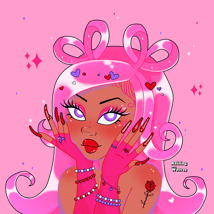 A Y2K Valentines Print product image (1)