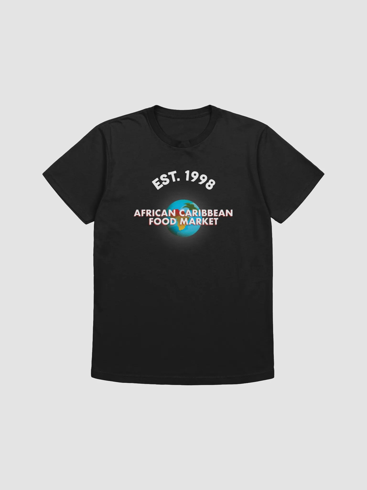 African Caribbean Food Market Logo Tee product image (3)