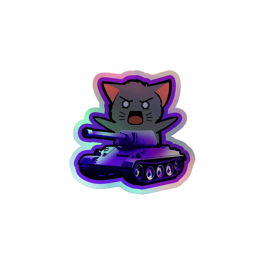 Tank Mus Holo Sticker product image (1)