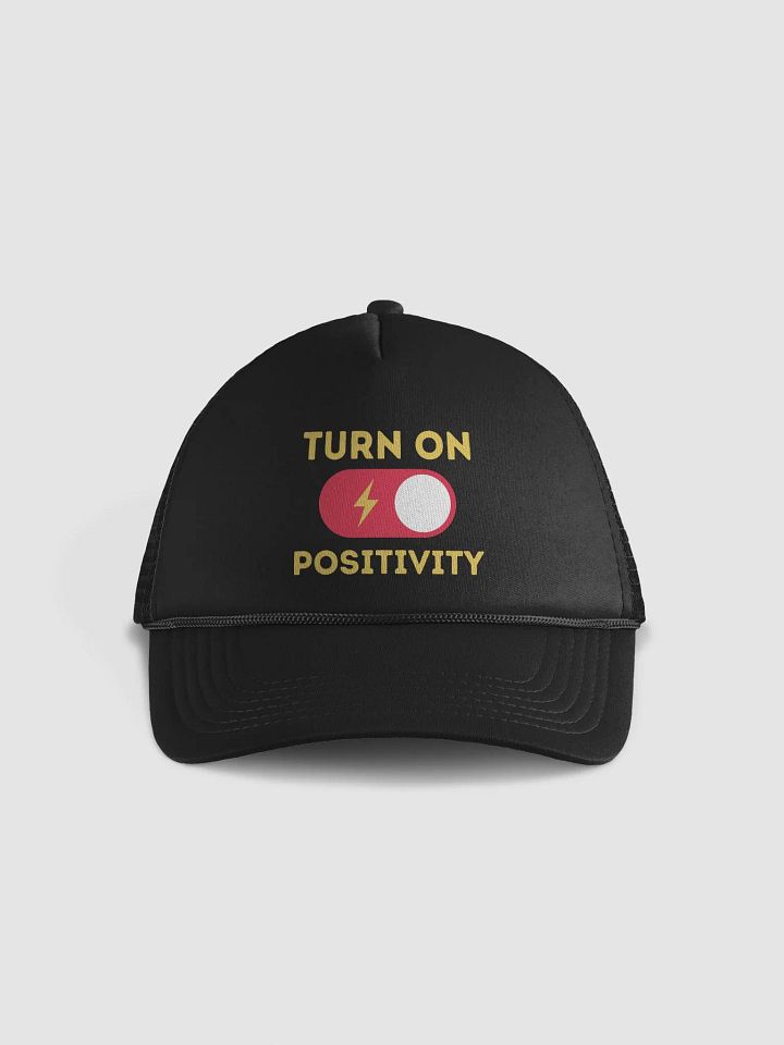 Positivity Switch Foam Trucker Hat product image (1)