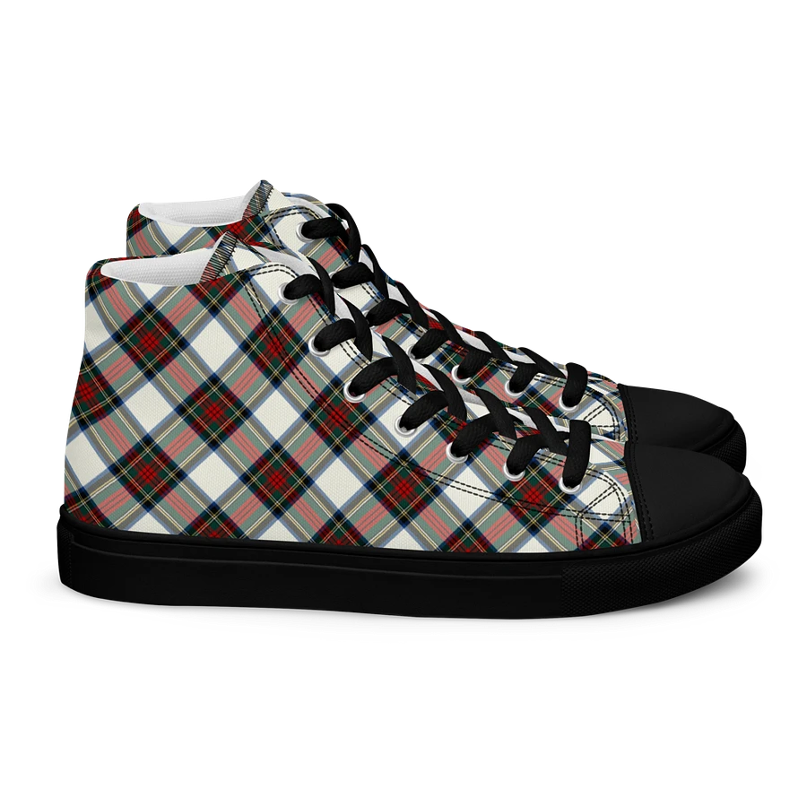 Stewart Dress Tartan Men's High Top Shoes product image (3)
