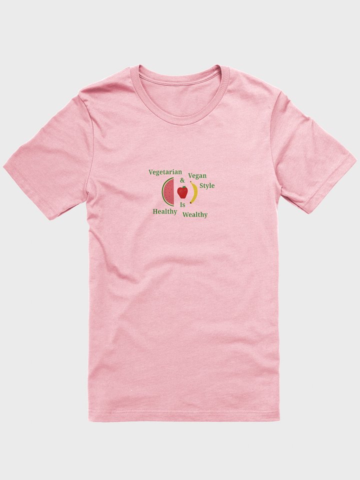 Healthy & Wealthy Vegetarian Tee product image (1)
