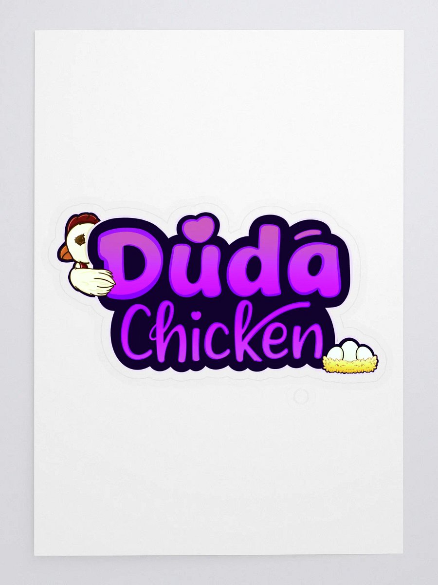 Dudachicken Sticker Sheet: Cluckin' Cool Collection product image (3)