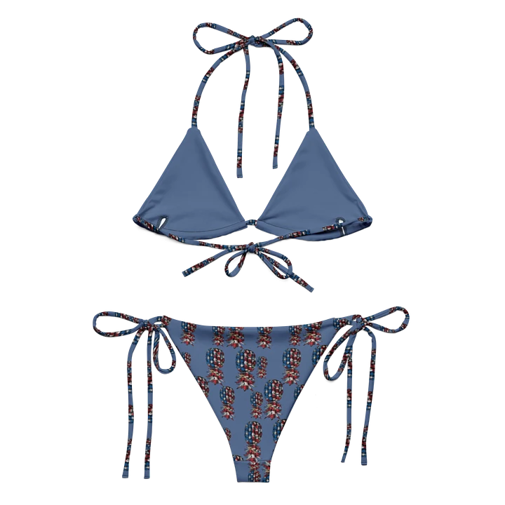 American Flag Upside-Down Pineapple Bikini product image (2)