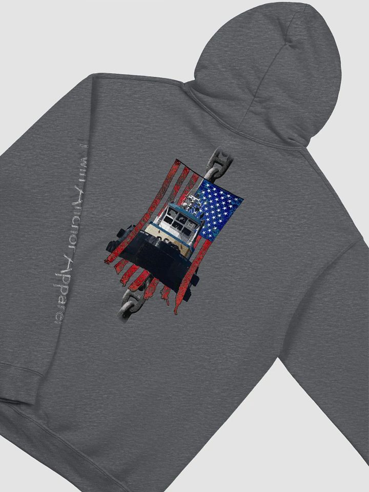 Pacific Titan Chain & CE Flage Hoodie - sleeve Twin Anchor product image (1)