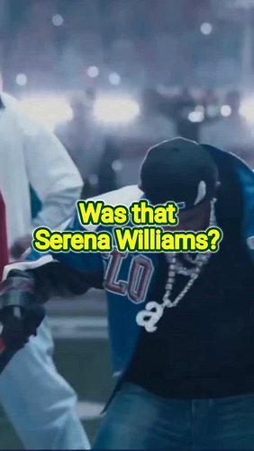 Serena Williams Crip Walk at Super Bowl halftime show with Kendrick Lamar Not Like Us performance hidden meaning lyrics

#ken...