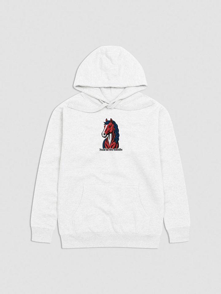 "SOUL IN THE SADDLE" / EMBROIDERED HOODIE product image (2)