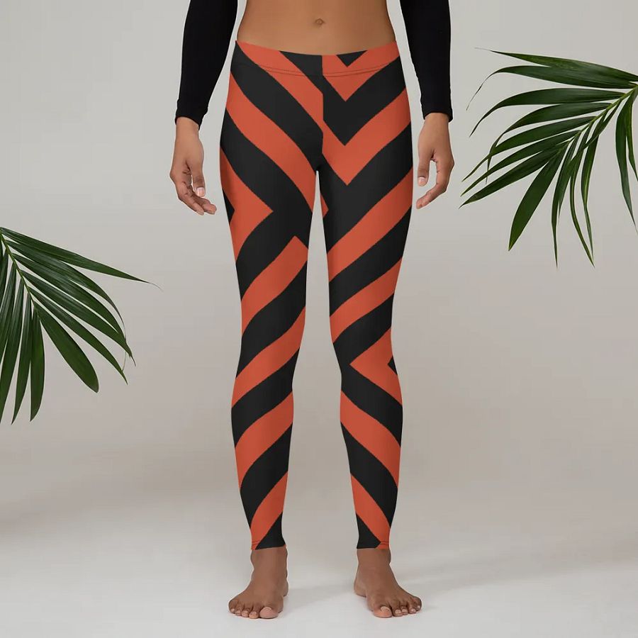 Leggings – Halftone Lines for a Trendy & Modern Look product image (3)