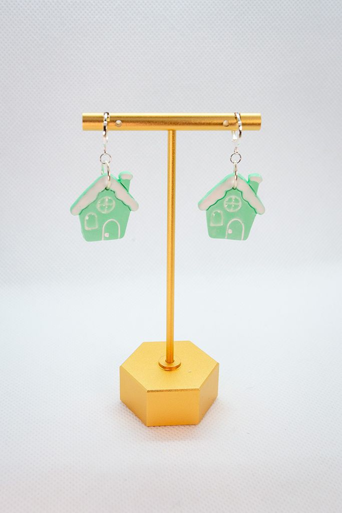 Pastel Gingerbread House: Green product image (1)