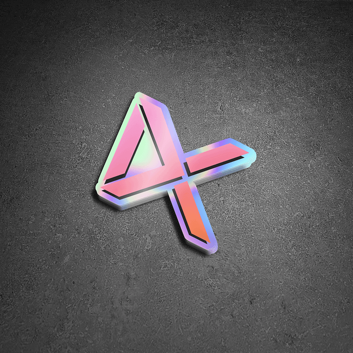 Holographic Logo Sticker product image (1)