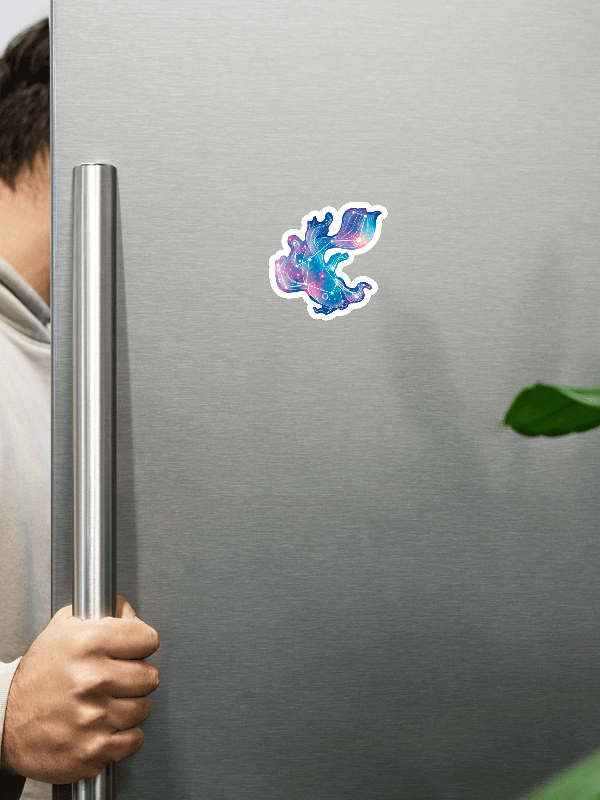Cotton Candy Galaxy Koi - Magnet product image (2)