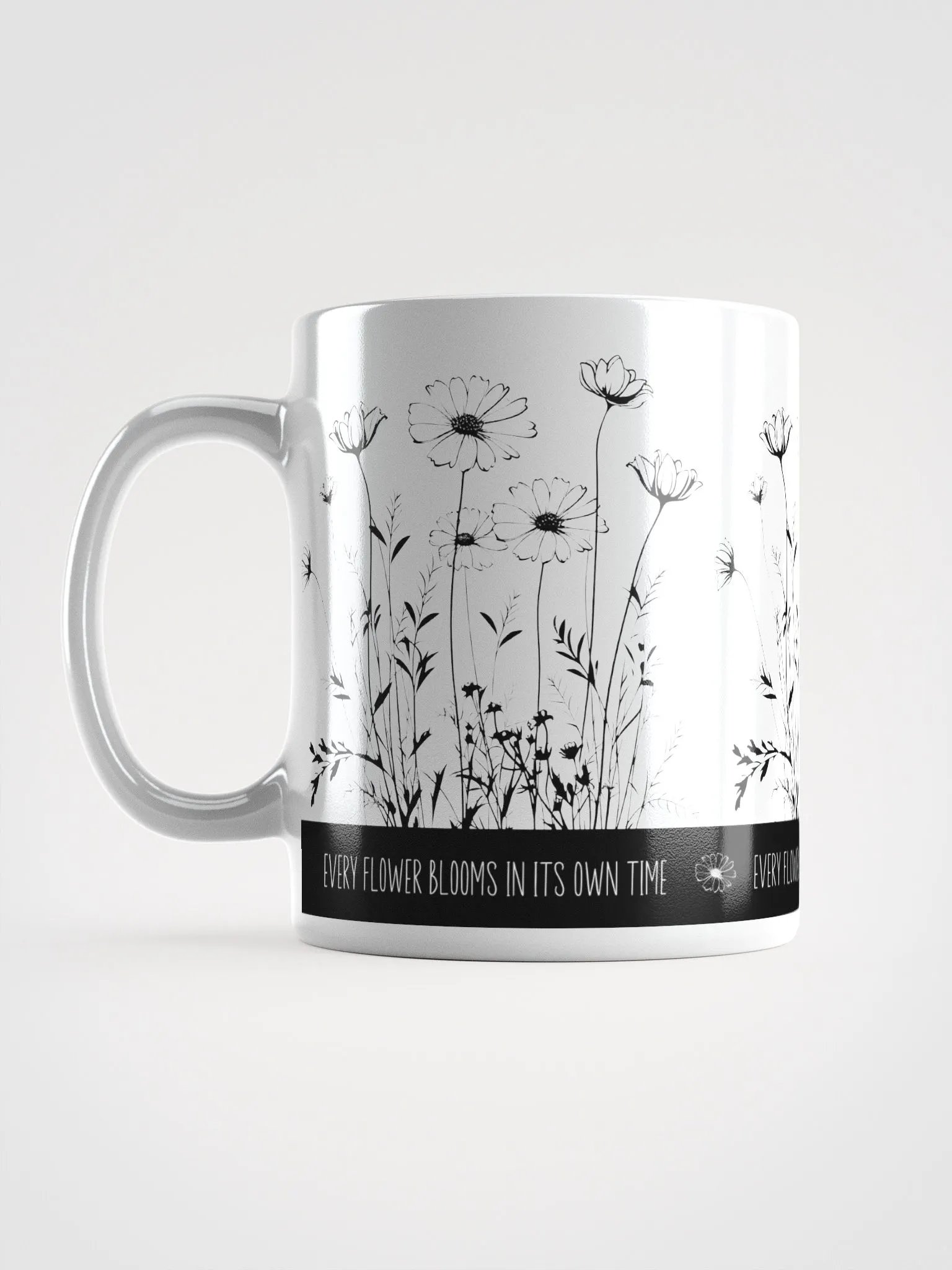 Every Flower Blooms In Its Own Time Ceramic Mug product image (8)