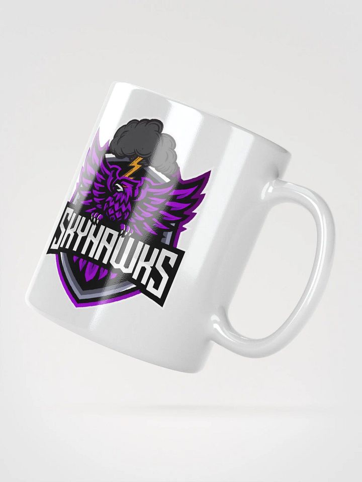 White Mug Skyhawks Logo product image (3)