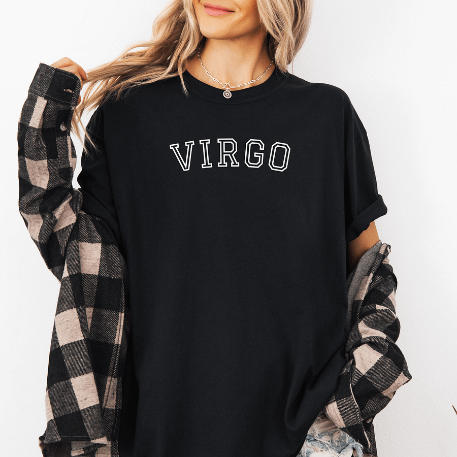 Virgo Zodiac Comfort Colors Shirt product image (1)