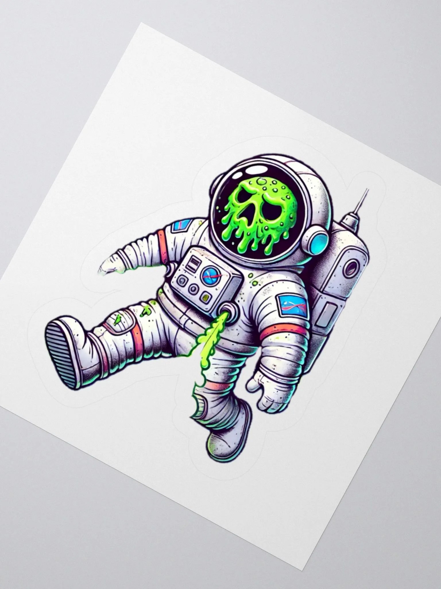 Stinky Astronaut Sticker product image (3)