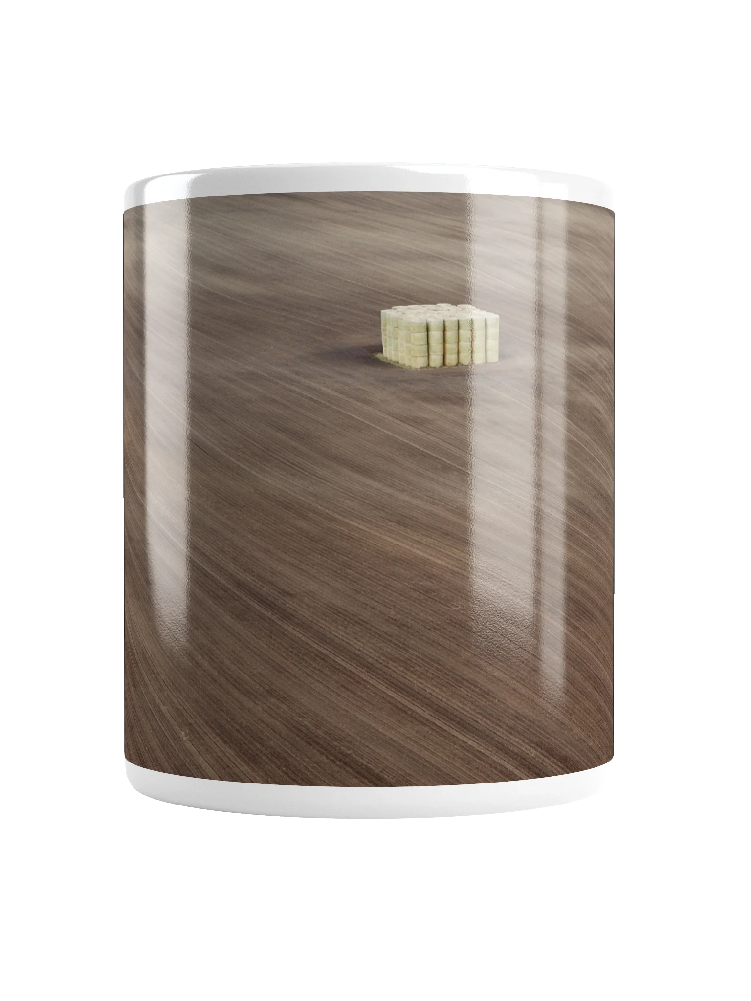 Keramiktasse weiß - Strohballen product image (6)