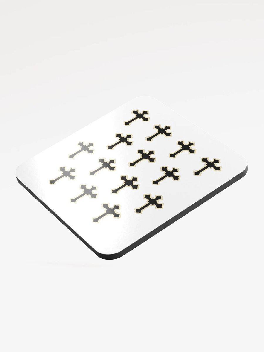 Exodus Cross - Glossed Cork Coaster product image (3)