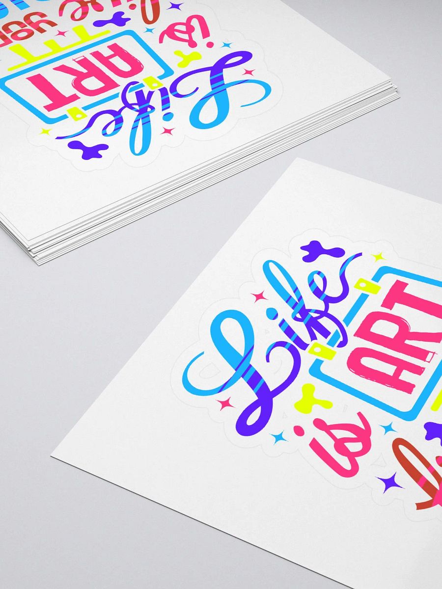LIVE IS ART LIVE YOURS IN COLOR product image (4)