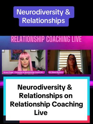 Tune in tomorrow Friday 5/17 at 3pm PT/ 5pm CT/ 6pm ET to another RELATIONSHIP COACHING LIVE! We will discuss breakups based on my book LOVE AT FIRST EX pdf copy available www.thestateofgraceshop.com Streaming on YouTube, X, LinkedIn, FB & Twitch. All links 🔗 https://linktr.ee/gracefraga Here’s a clip from the last live where we discussed Neurodiversity & Relationships with Dr Eliana Romero. 💪❤️